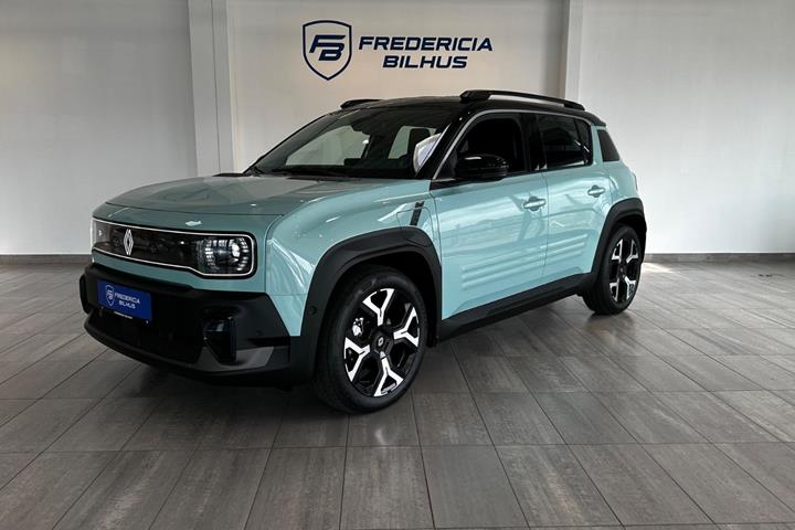 Blå Renault 4 E-Tech fra 2025