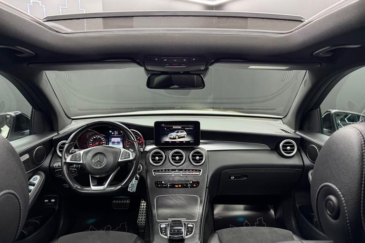 Hvid Mercedes GLC350 d fra 2017