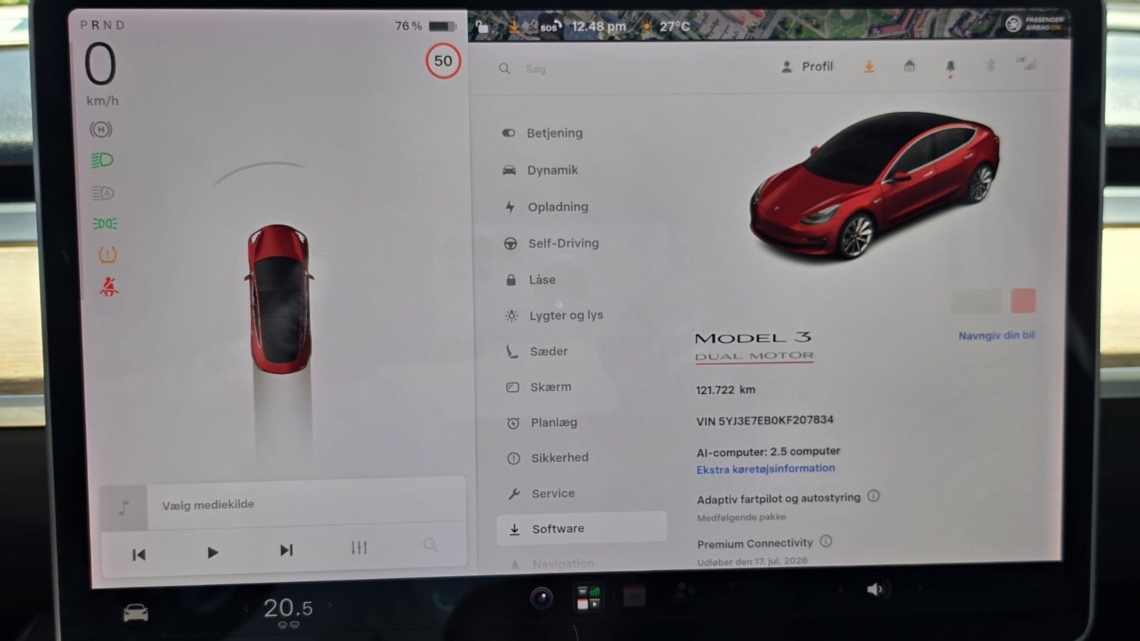 undefined Tesla Model 3 fra 2019