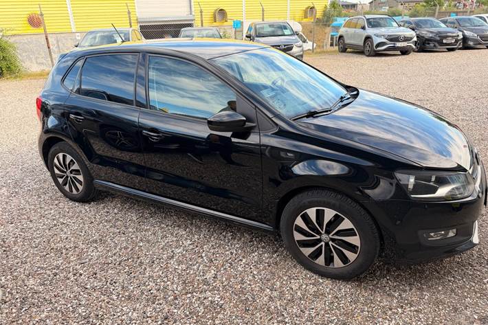 Sort VW Polo fra 2016