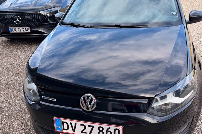 Sort VW Polo fra 2016