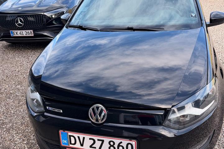 Sort VW Polo fra 2016