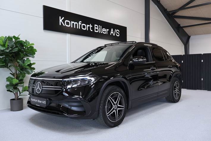 Sort Mercedes EQA250+ fra 2023