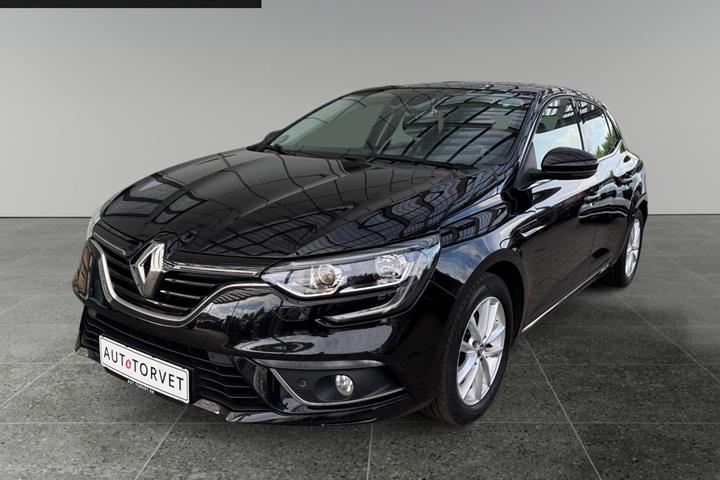 Sort Renault Megane IV fra 2017 set udefra