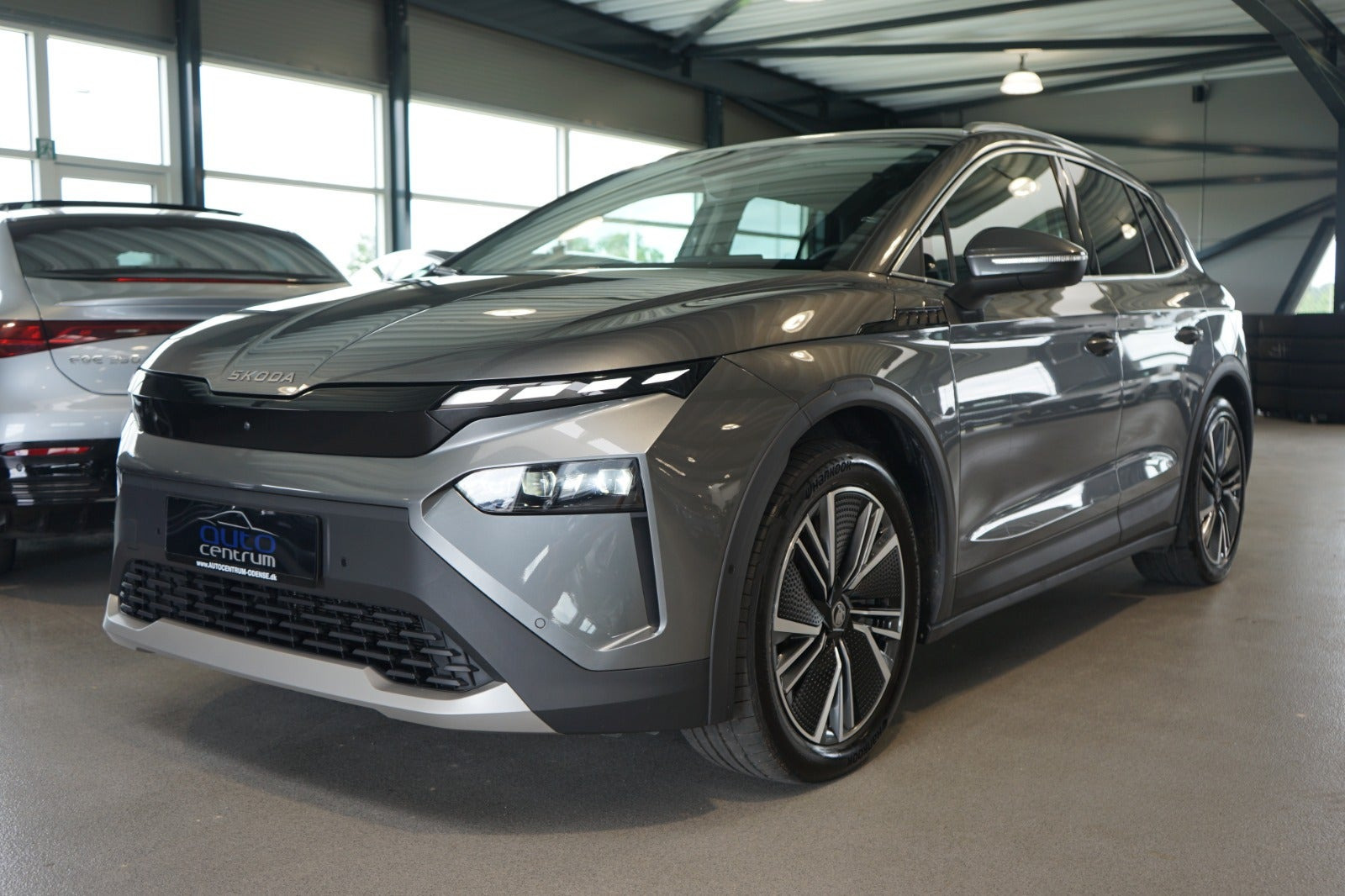 Grå Skoda Elroq fra 2025