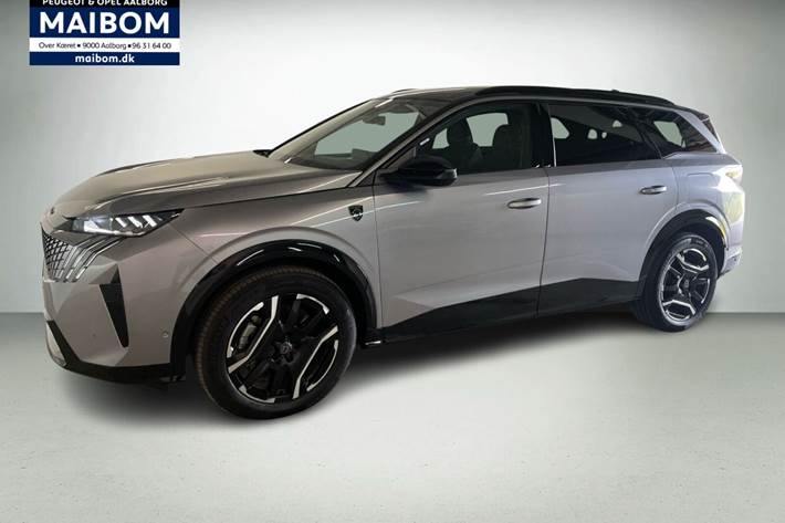 Grå Peugeot e-5008 fra 2025