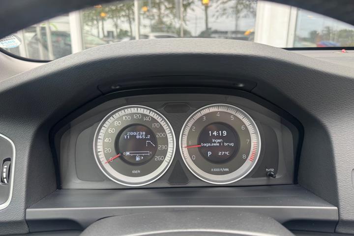 Sort Volvo V60 fra 2011