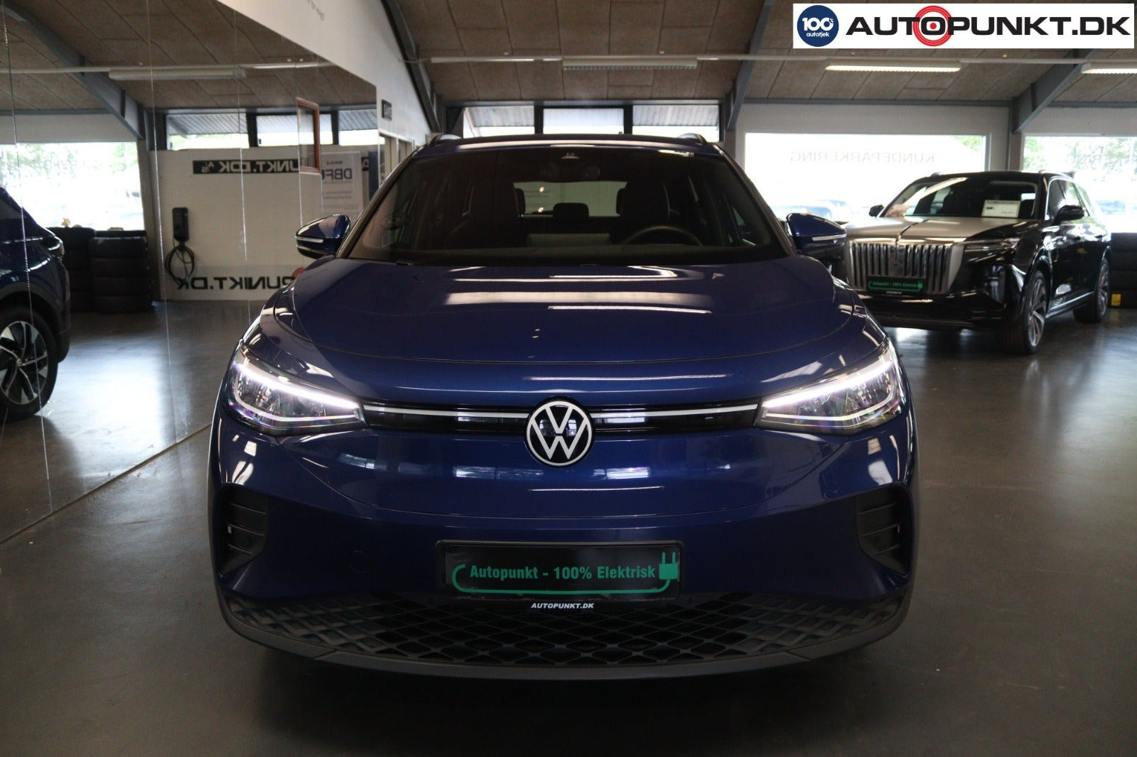 Blå VW ID.4 fra 2024