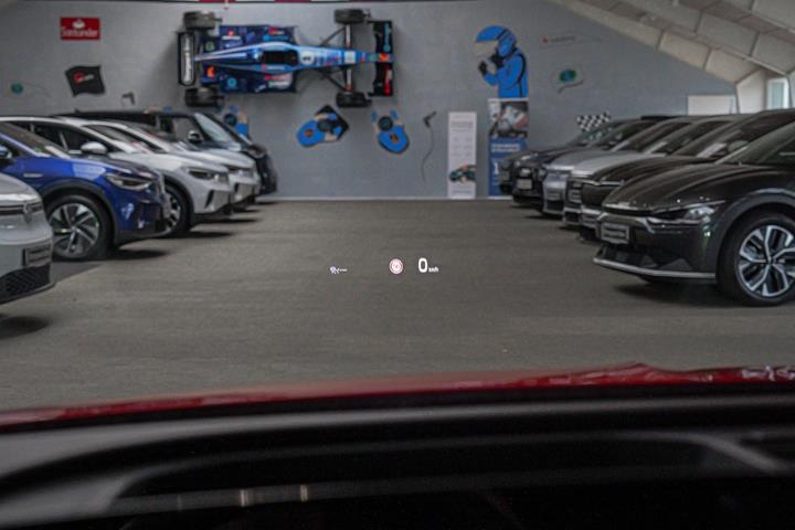 Rød Skoda Enyaq fra 2022
