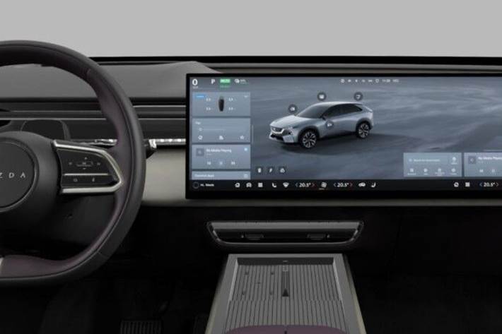 undefined Mazda CX-6e fra 2026 set indefra