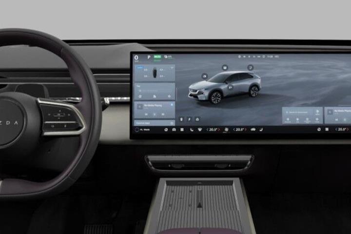 undefined Mazda CX-6e fra 2026 set indefra