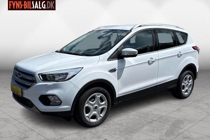 Hvid Ford Kuga fra 2018