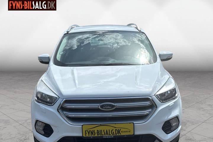 Hvid Ford Kuga fra 2018