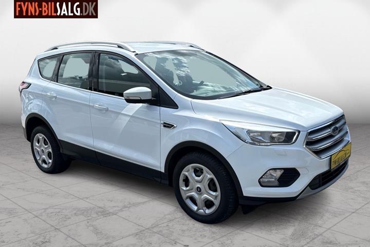 Hvid Ford Kuga fra 2018