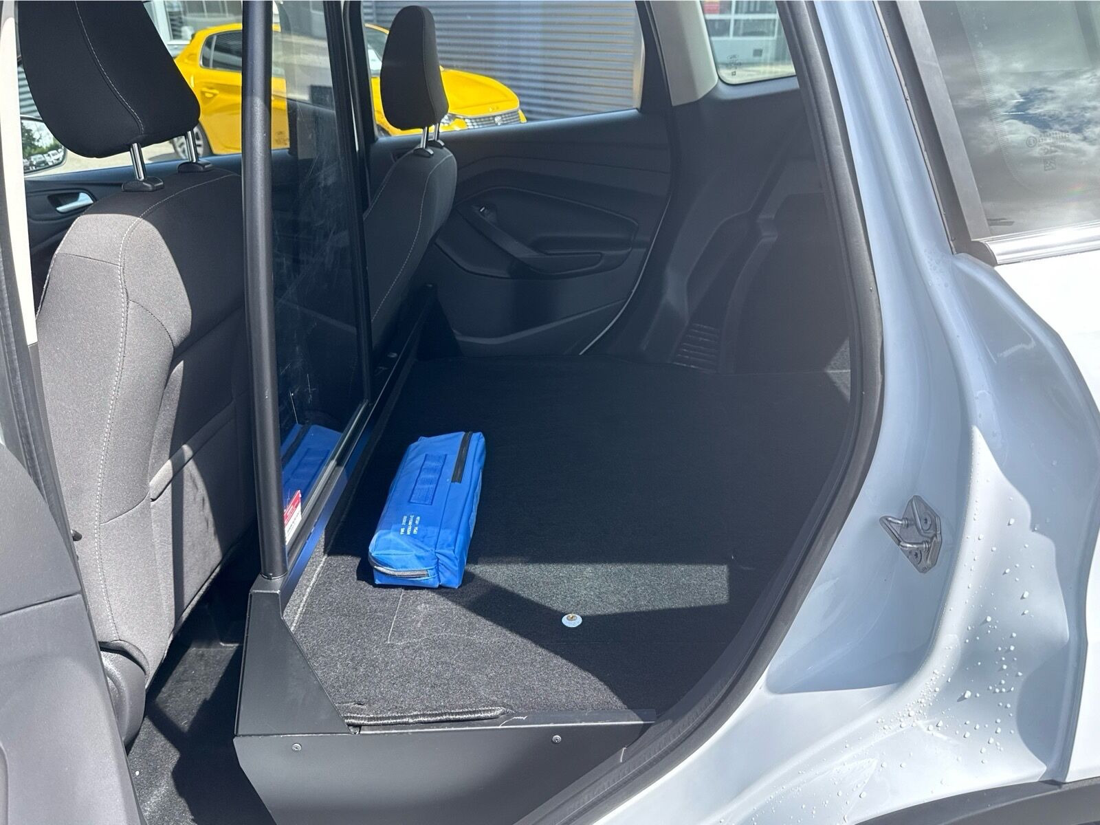 Hvid Ford Kuga fra 2018