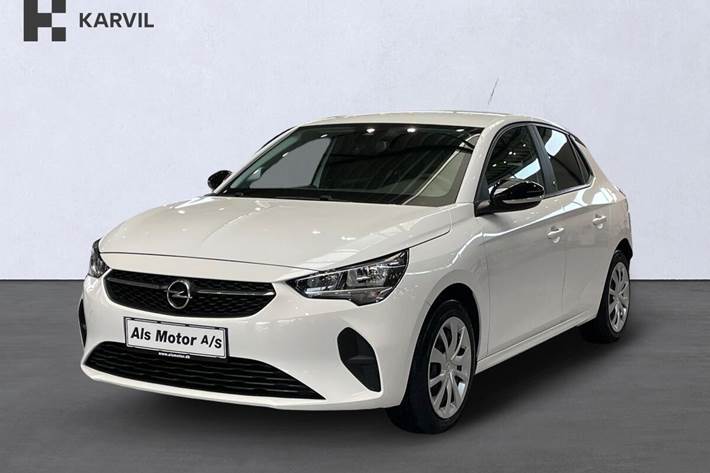 Hvid Opel Corsa-e fra 2022
