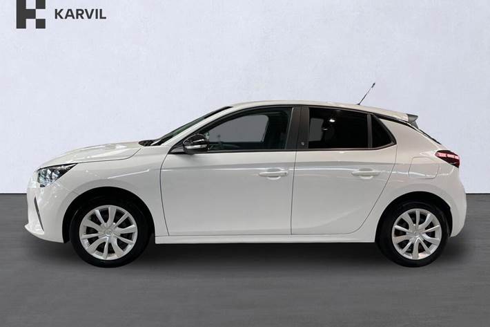 Hvid Opel Corsa-e fra 2022