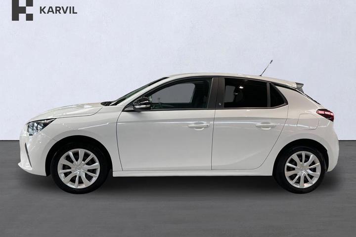 Hvid Opel Corsa-e fra 2022