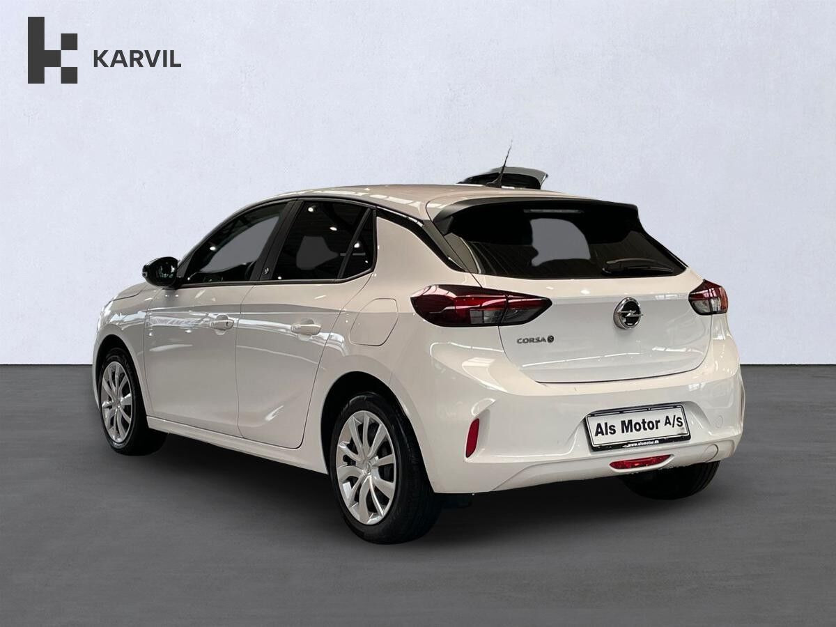 Hvid Opel Corsa-e fra 2022