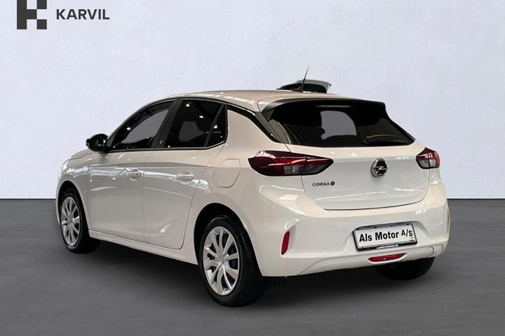 Hvid Opel Corsa-e fra 2022