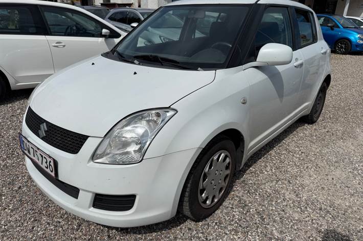 Hvid Suzuki Swift fra 2009