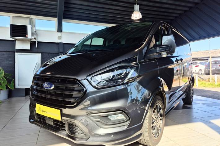 Grå Ford Transit 350 L2 Van fra 2019
