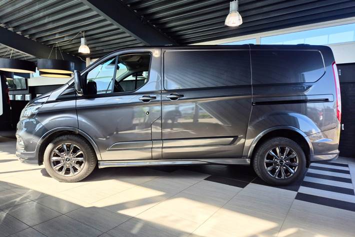 Grå Ford Transit 350 L2 Van fra 2019