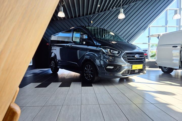 Grå Ford Transit Custom 290 L1 fra 2019