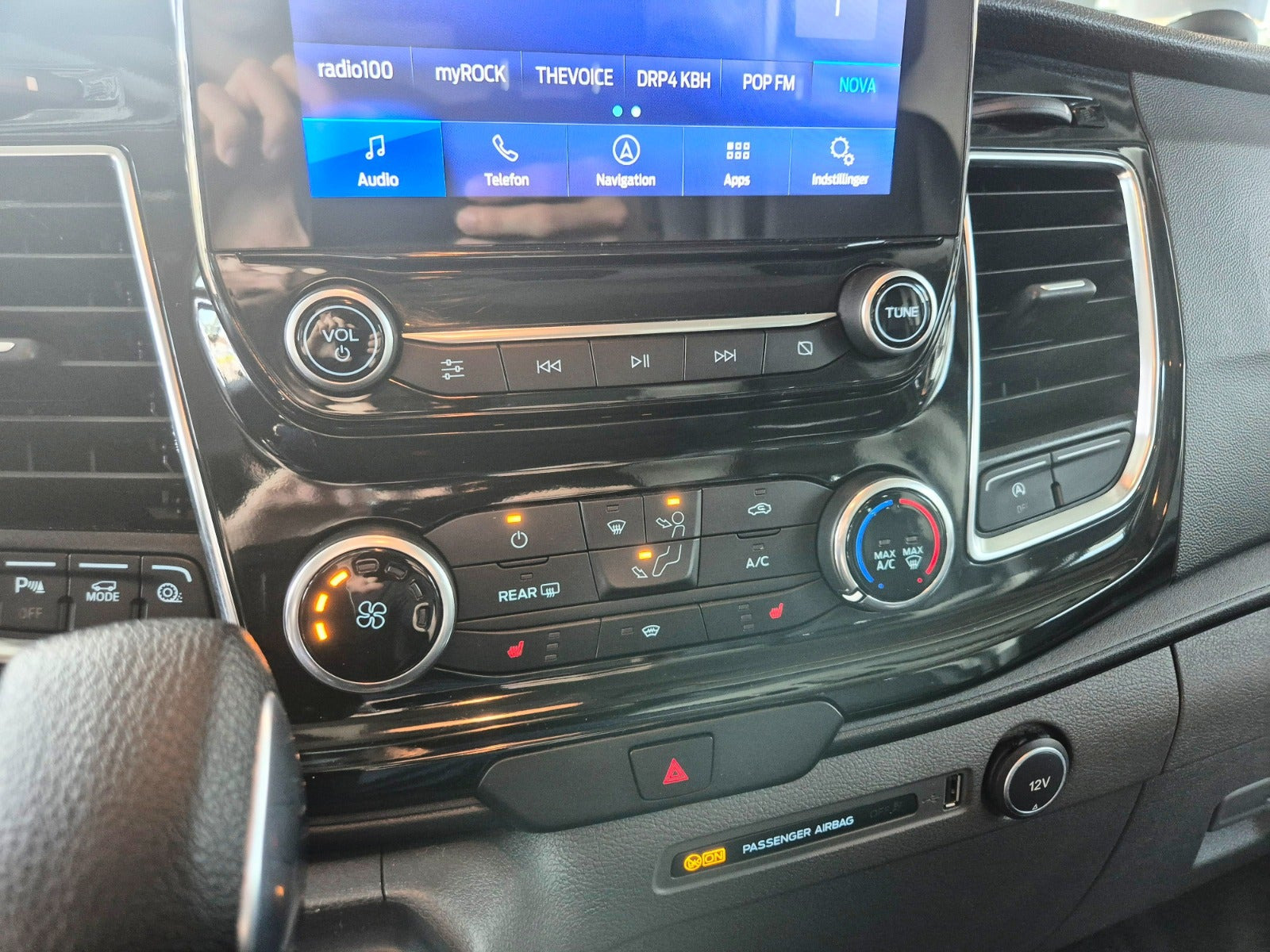 Grå Ford Transit Custom 290 L1 fra 2019
