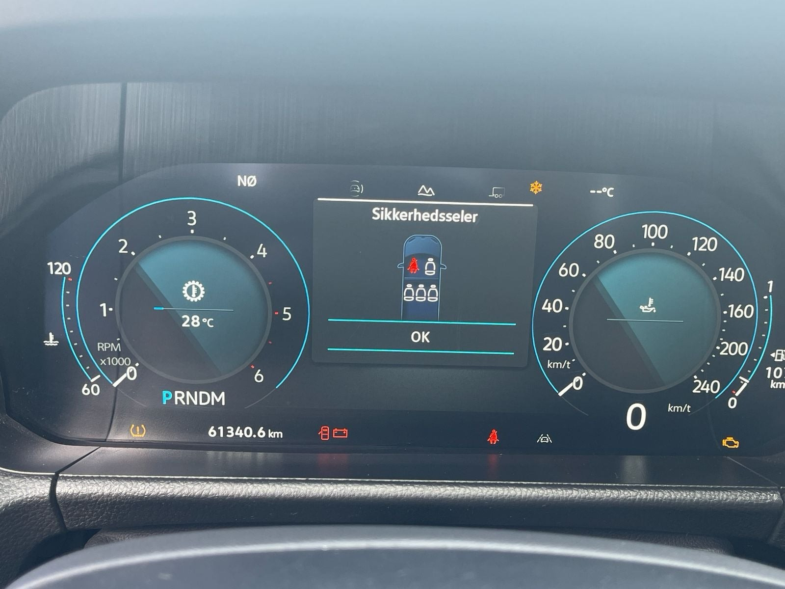 Blå VW Amarok fra 2023
