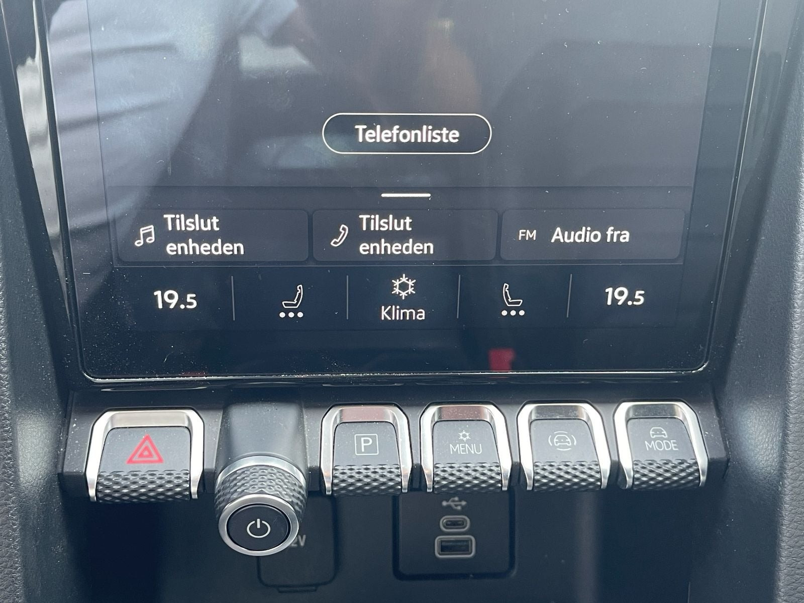 Blå VW Amarok fra 2023