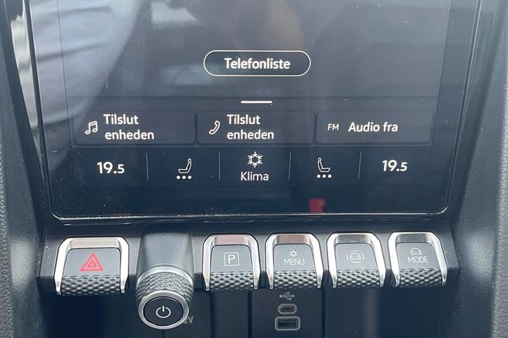 Blå VW Amarok fra 2023