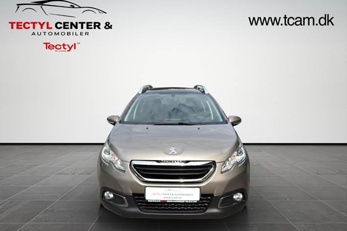 Orange Peugeot 2008 fra 2015