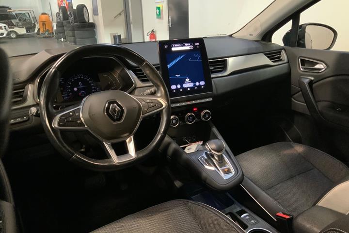 Grå Renault Captur fra 2019