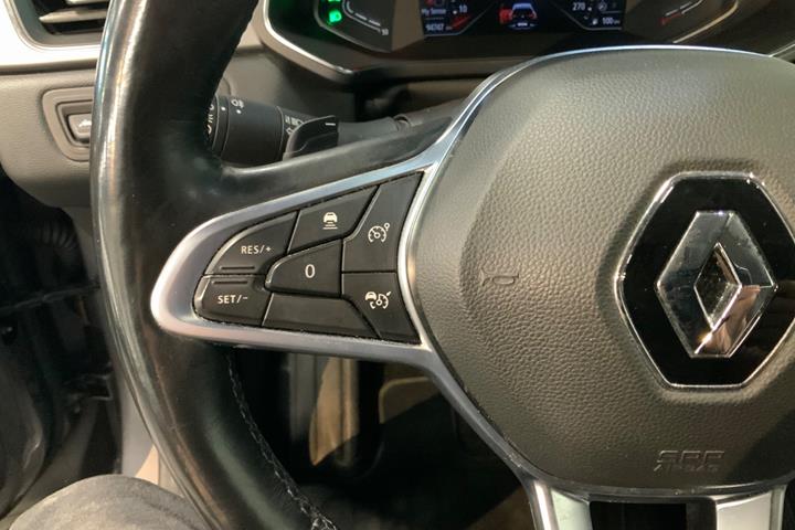 Grå Renault Captur fra 2019