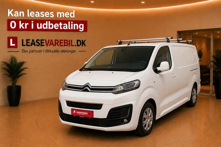 Hvid Citroën e-Jumpy fra 2021