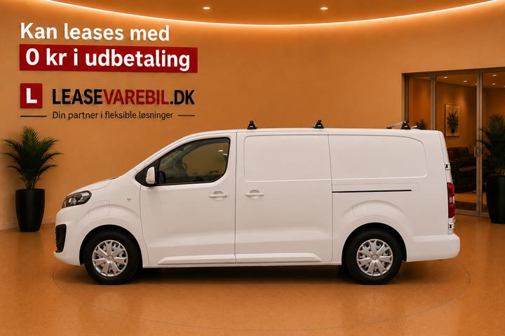 Hvid Citroën e-Jumpy fra 2021