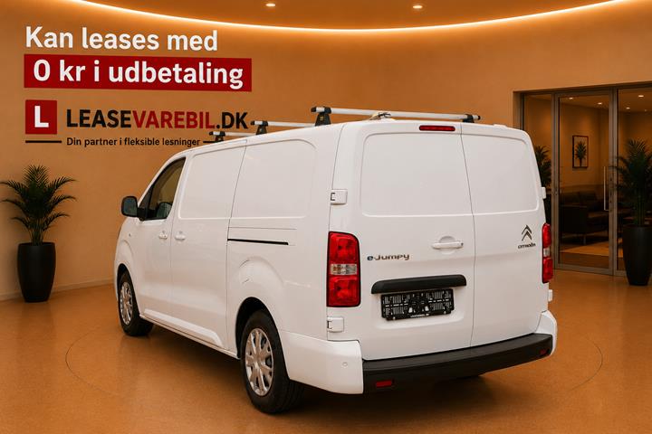 Hvid Citroën e-Jumpy fra 2021