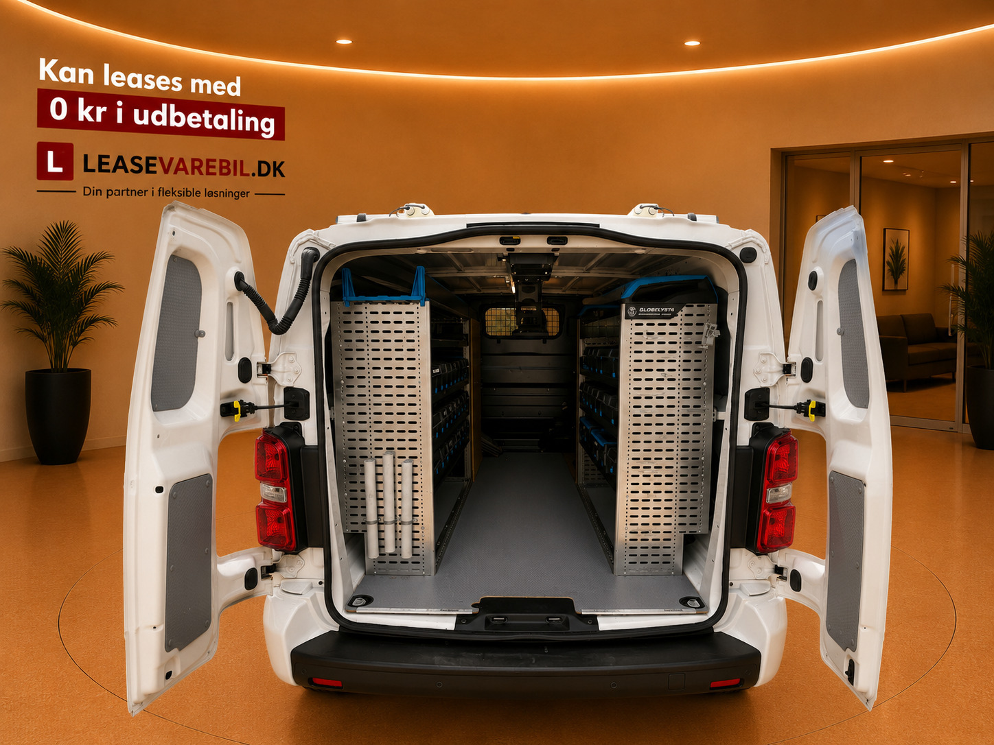 Hvid Citroën e-Jumpy fra 2021
