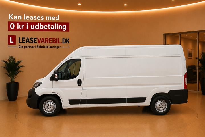 Hvid Peugeot e-Boxer 435 fra 2021
