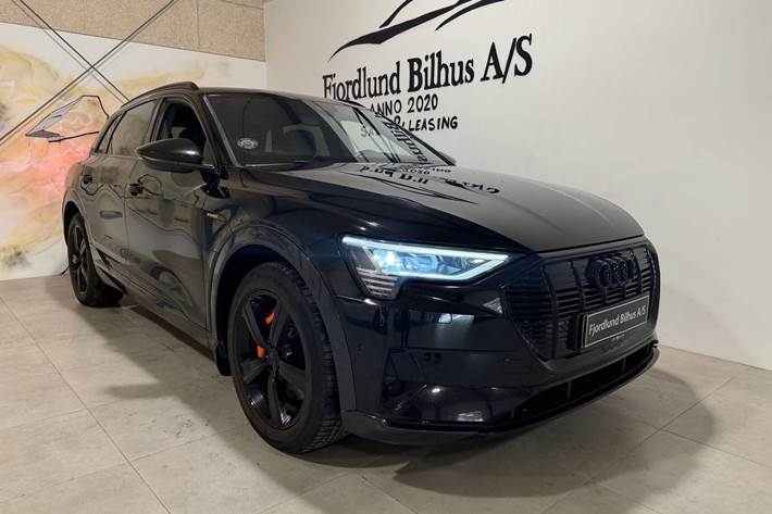 Sort Audi e-tron fra 2020