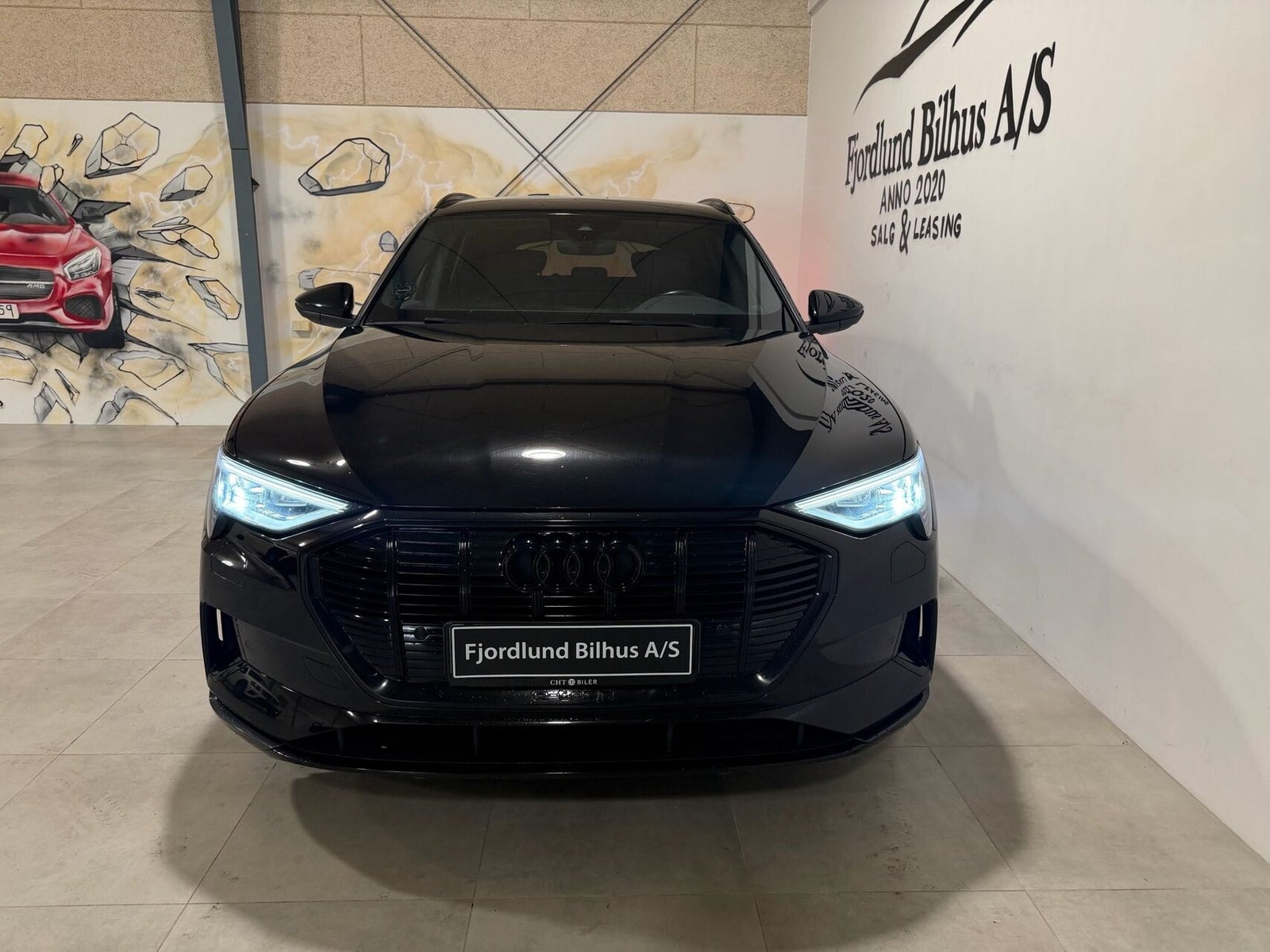 Sort Audi e-tron fra 2020