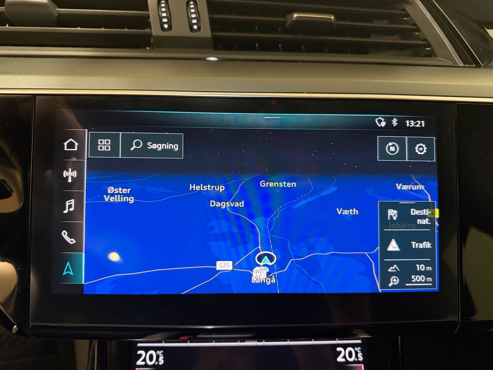 Sort Audi e-tron fra 2020