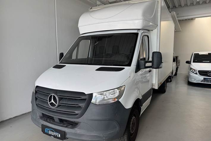 Hvid Mercedes Sprinter 316 fra 2019