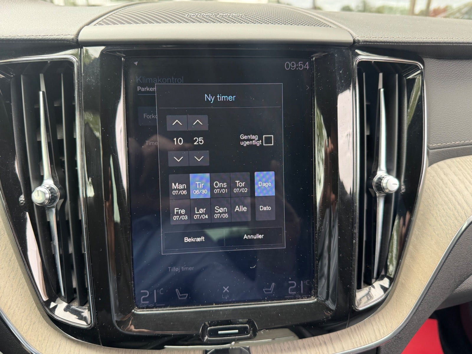 Hvid Volvo XC60 fra 2019