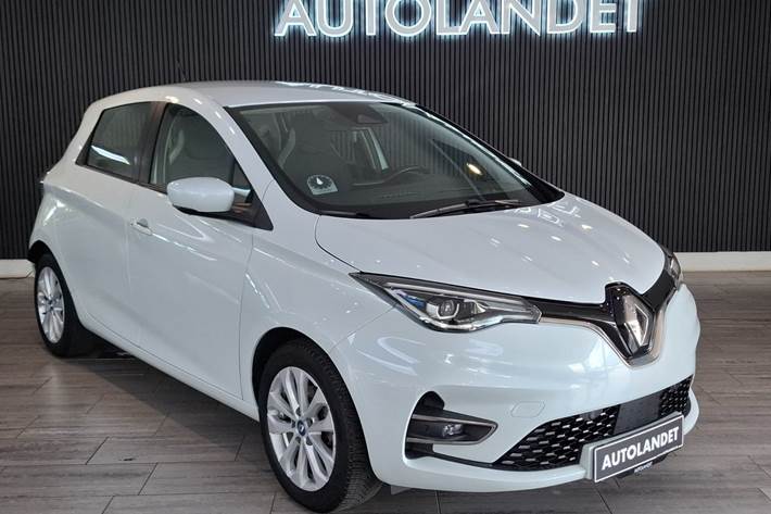 Hvid Renault Zoe fra 2020