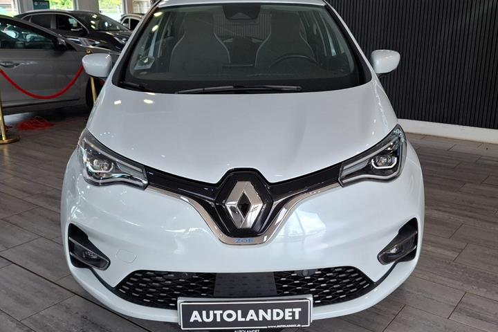 Hvid Renault Zoe fra 2020