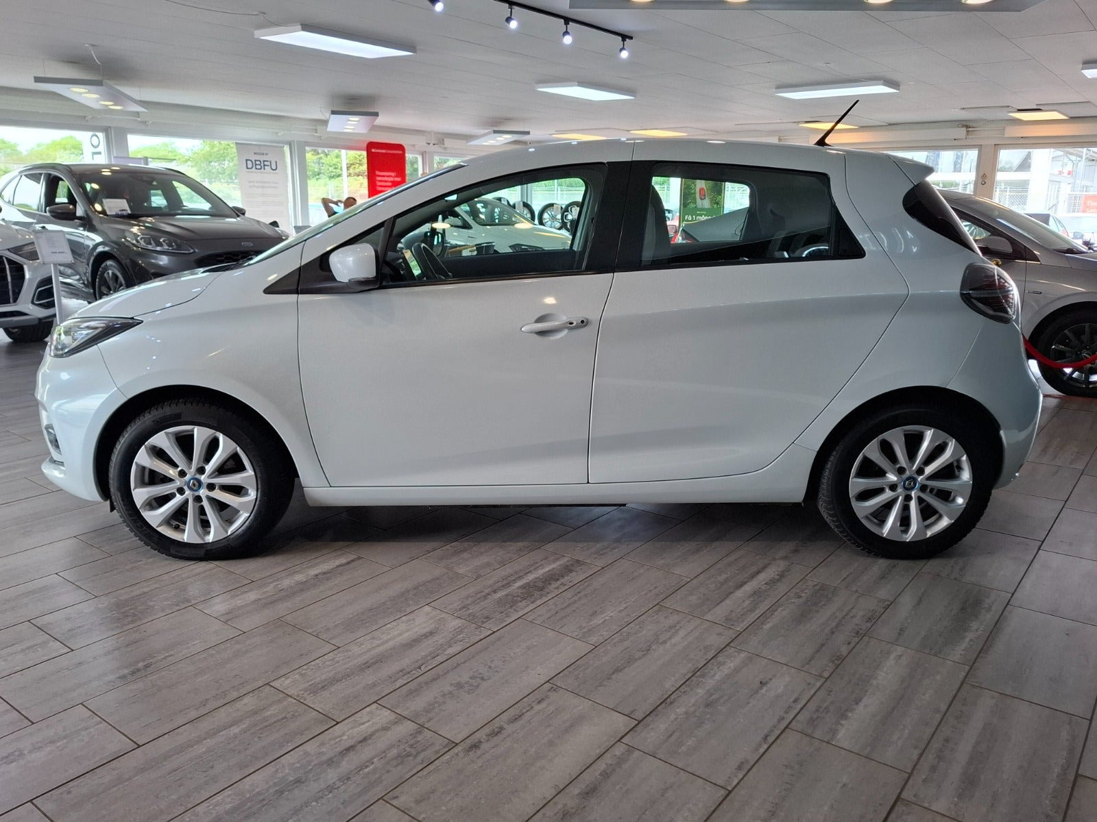 Hvid Renault Zoe fra 2020