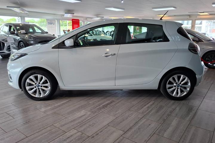 Hvid Renault Zoe fra 2020