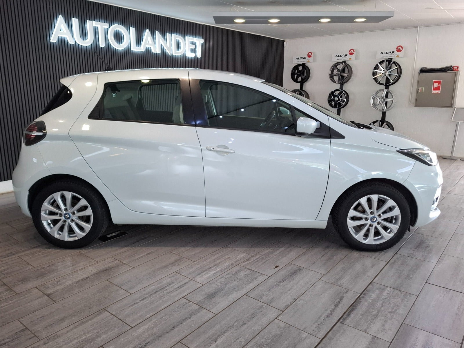 Hvid Renault Zoe fra 2020